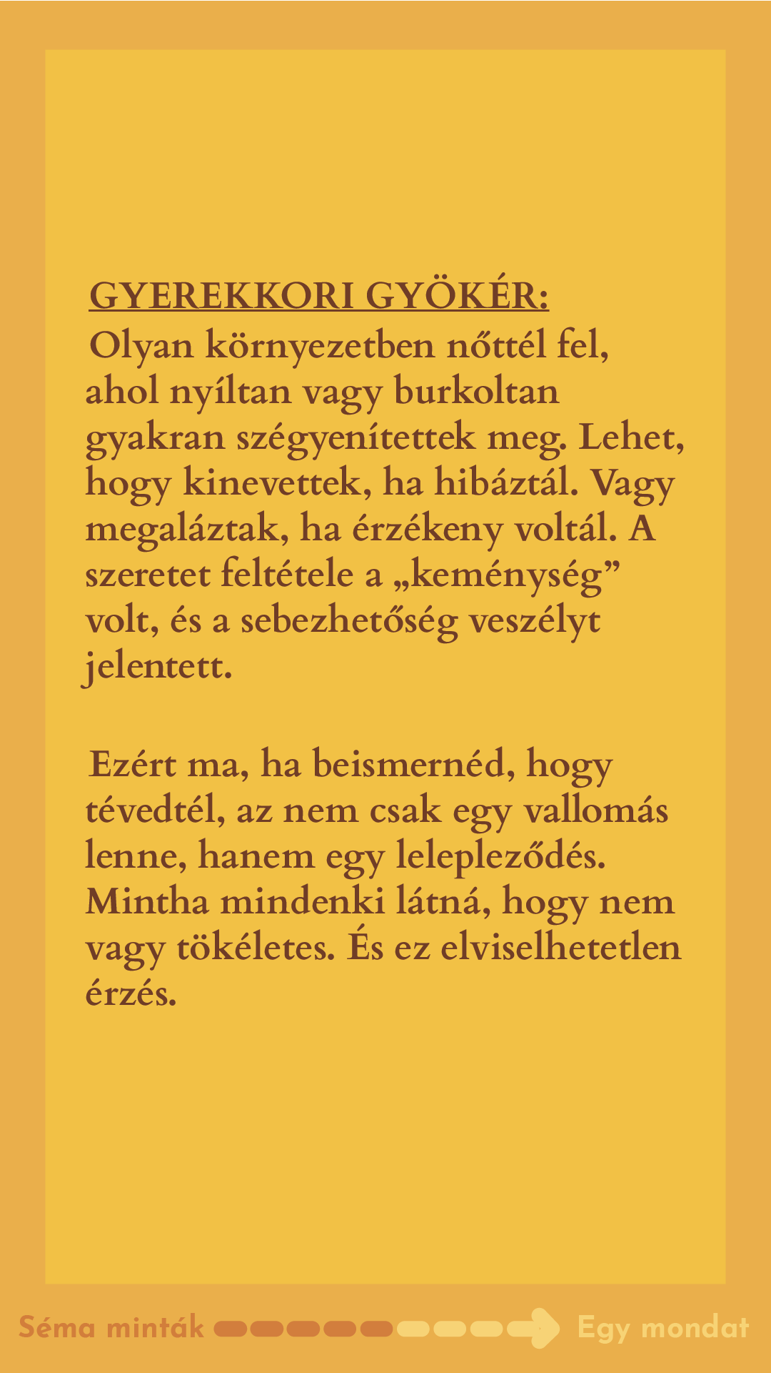 önismereti gyakorlat